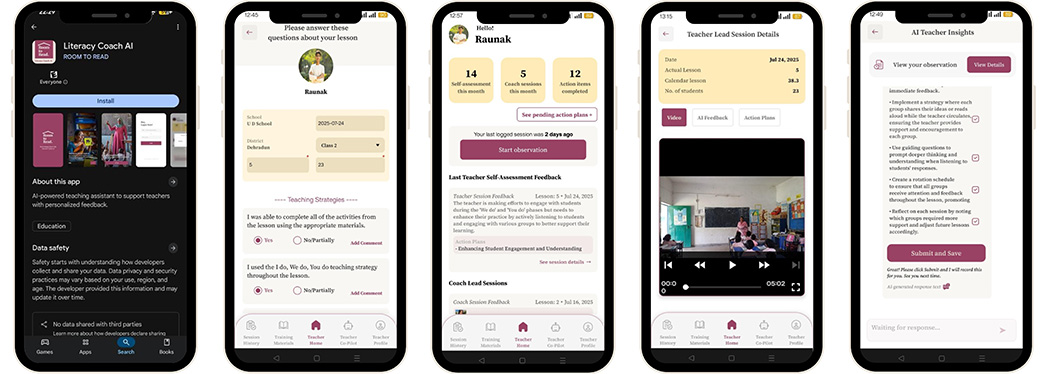 Room to Reach Literacy Coach AI