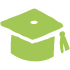 graduation cap icon