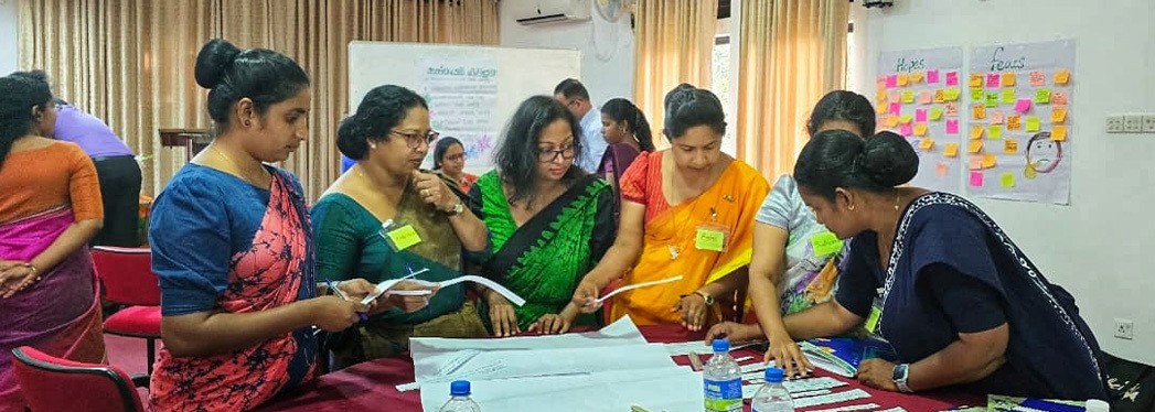 educators participating in Room to Read's Gender Equality educator training